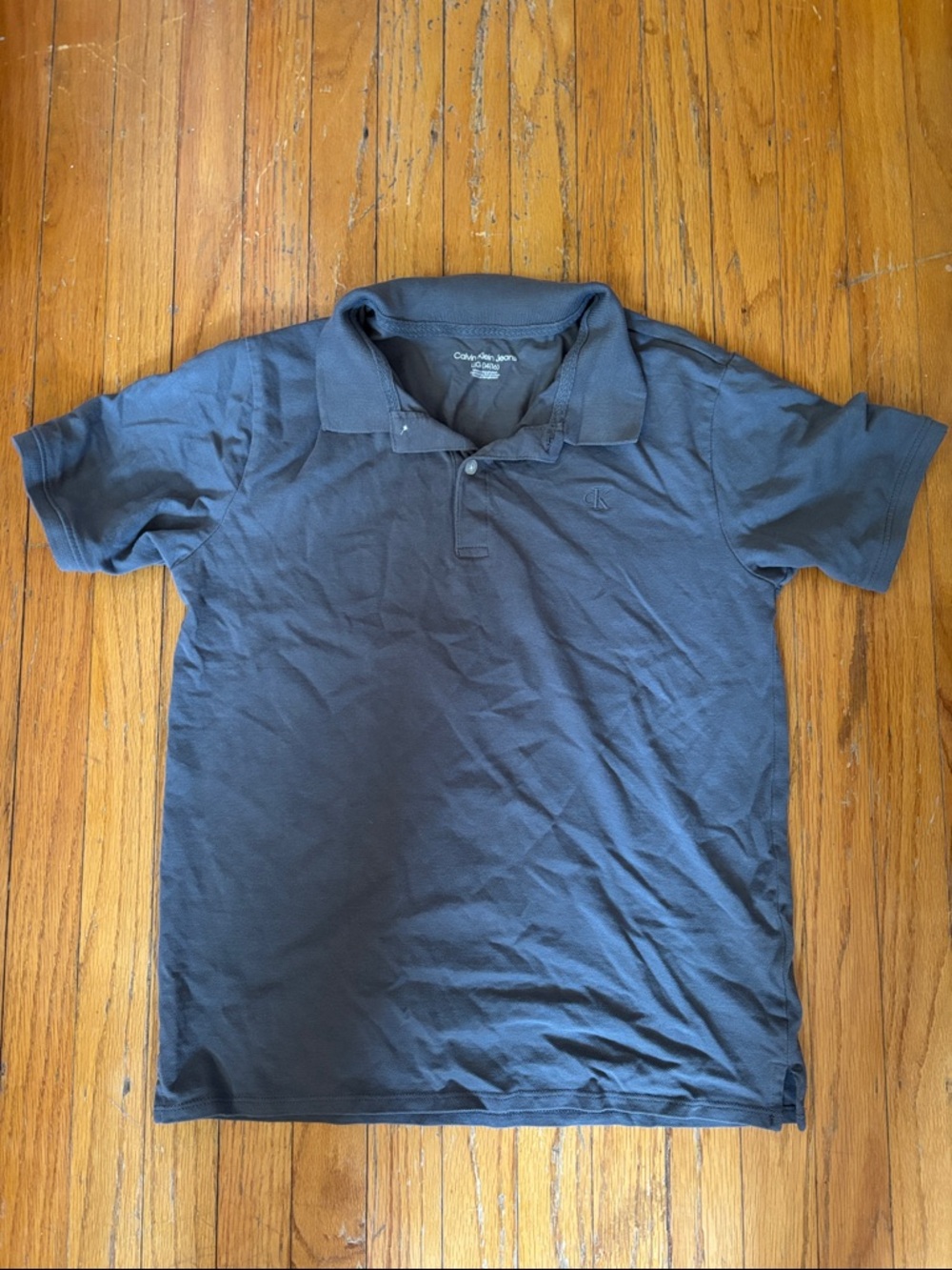 Calvin Klein Gray Polo Shirt